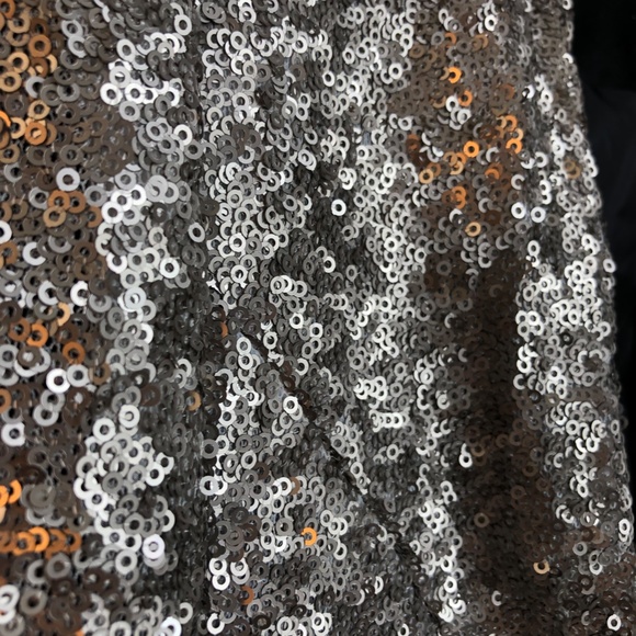 Silver sequin party jacket - Picture 6 of 9